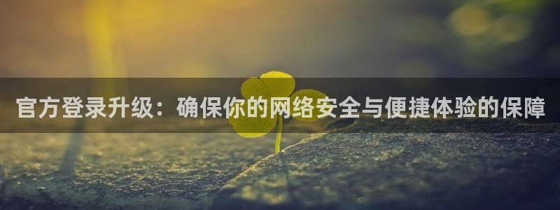 华信娱乐平台开户链接：官方登录升级：确保你的网络安全与便捷体验的保障