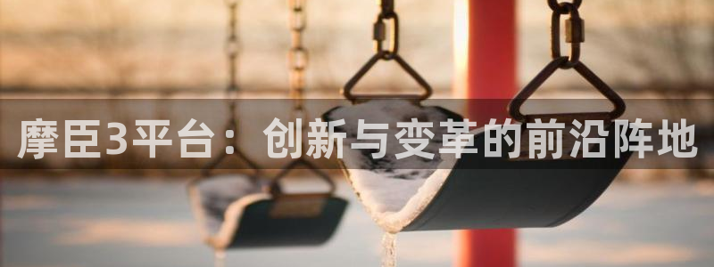 华信娱乐app最新版：摩臣3平台：创新与变革的前沿阵地