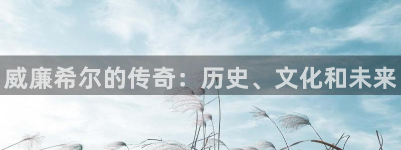 华信娱乐账号注册：威廉希尔的传奇：历史、文化和未来