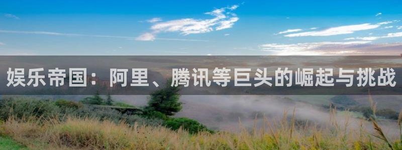 华信娱乐2代理注册：娱乐帝国：阿里、腾讯等巨头的崛起与挑战